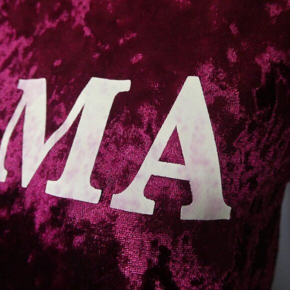 High Street Karma Velvet Graphic T Shirt Tee Small - Picture 5 of 8